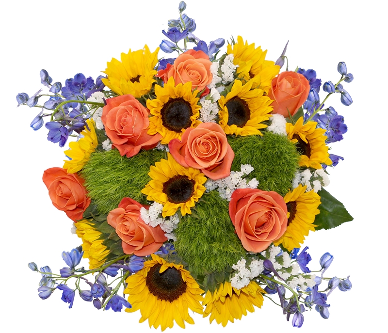 Valentine's Day Sunflower Bouquet